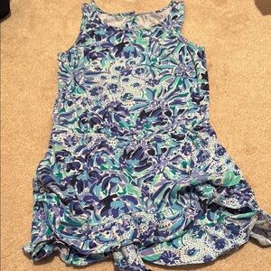 Lilly Pulitzer Blue Floral romper